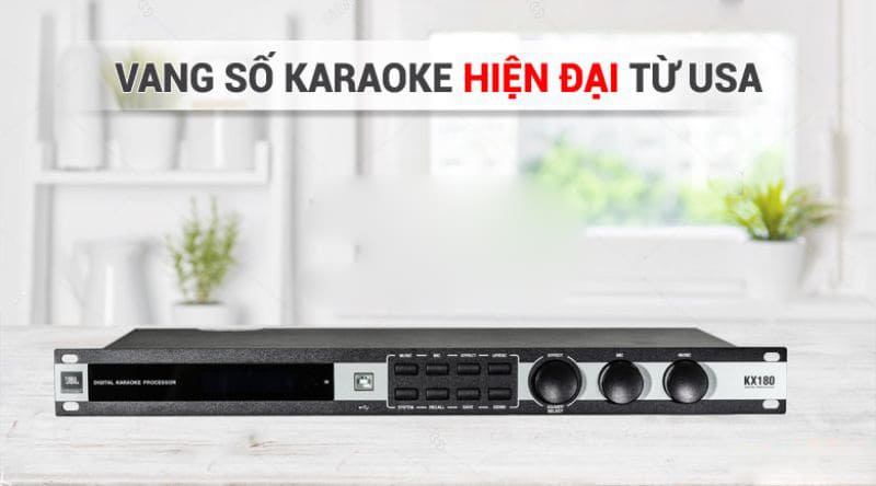 6. Vang số mini karaoke JBL KX180: 11.900.000 VNĐ