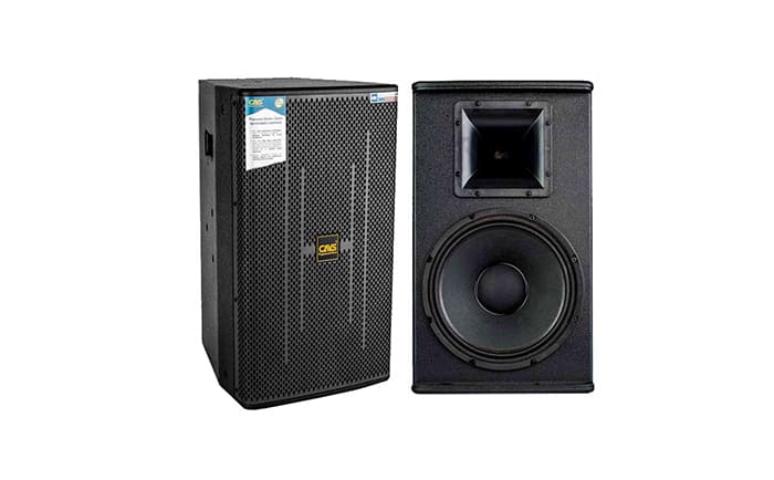 Loa CAVS XB12 Plus có hệ thống âm thanh 2 loa 2 đường tiếng