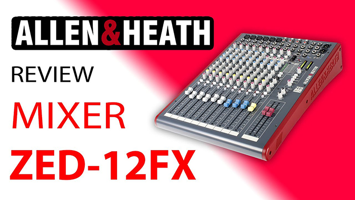 Mua mixer Allen & Heath ZED-12FX chính hãng tại Duy Thành Audio