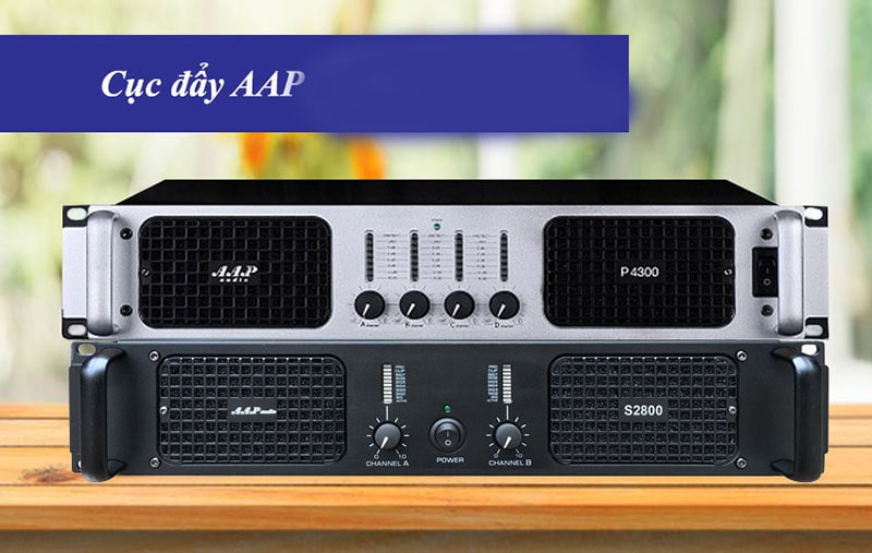 Cục đẩy công suất Việt Nam sản xuất AAP Audio